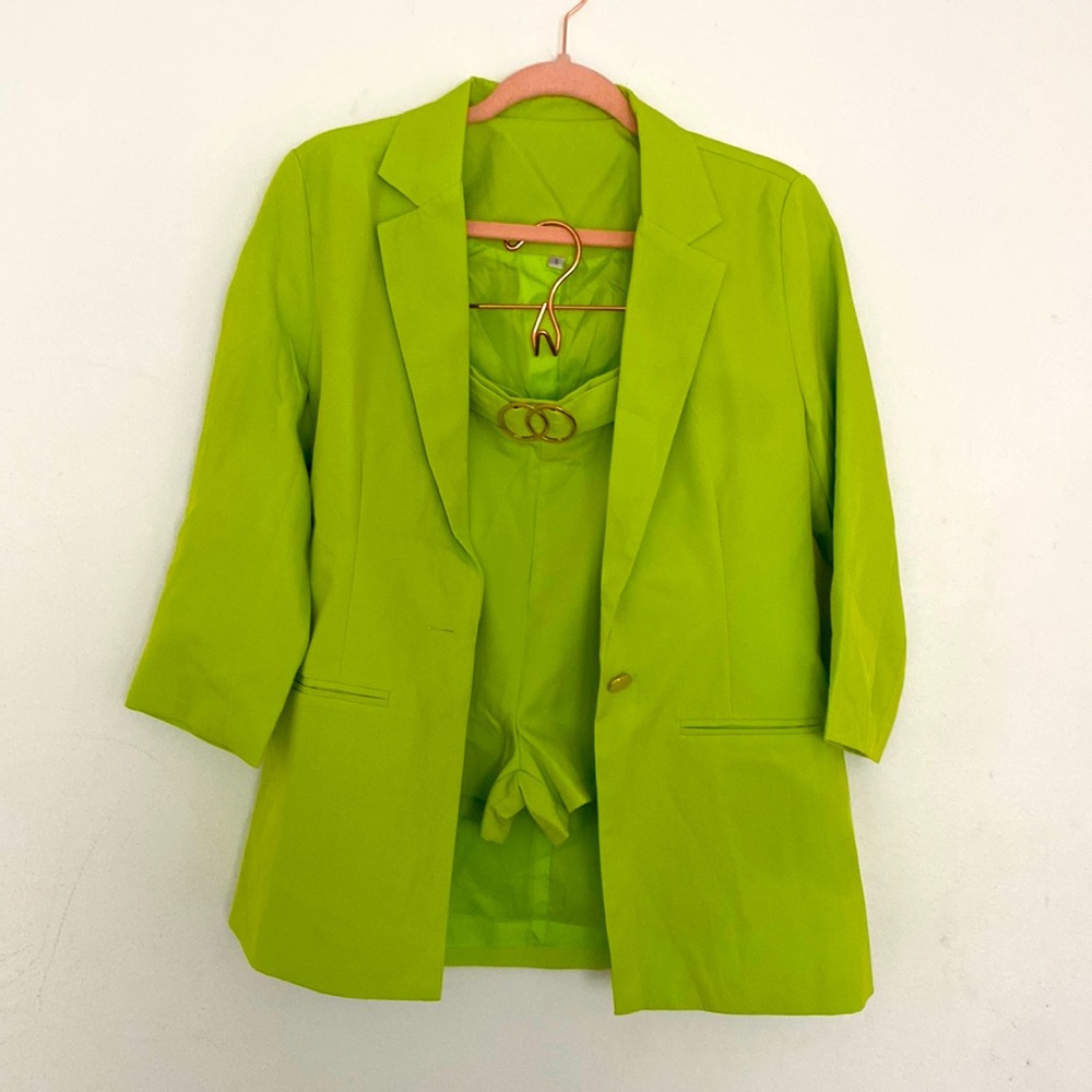 Shein 2-piece short and blazer set